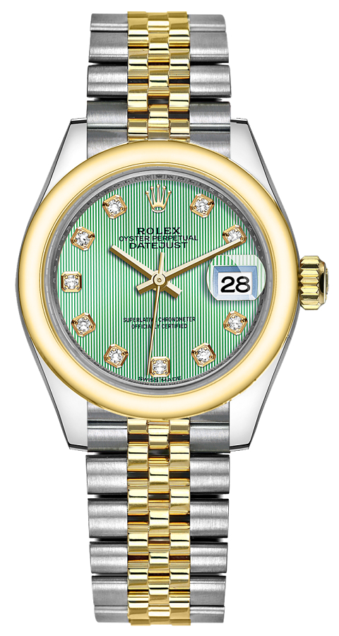 Preference Et centralt værktøj, der spiller en vigtig rolle nyt år rolex lady-datejust 28 grøn diamant urskive ur 279163 – top kvalitet  replika Rolex-ure